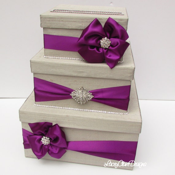 Wedding Gift Box, Card Box, Money Holder Envelope Reception Card Box ...