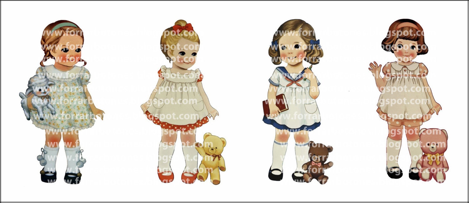 paper doll fabric paper doll fabric