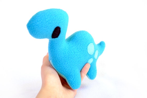 blue brontosaurus plush