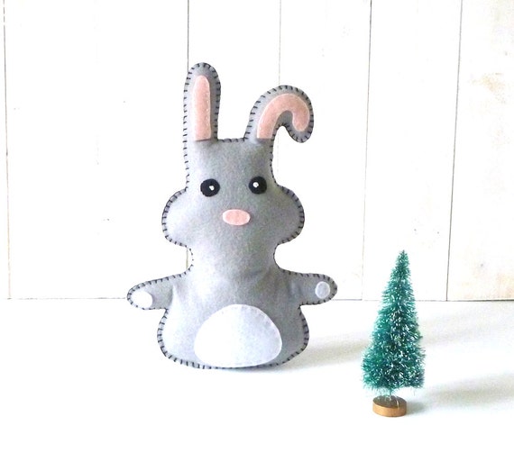 Stuffed Bunny Rabbit PATTERN // Sew by Hand by