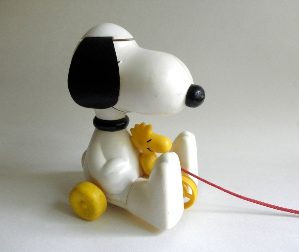 snoopy and woodstock dog toys