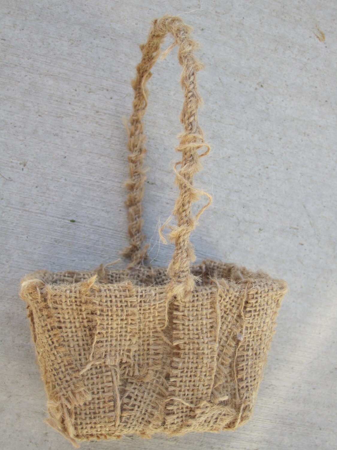 mini burlap basket rectangle by superiorcraftsupply on etsy mini burlap basket rectangle by superiorcraftsupply on etsy