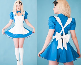 S PVC Alice in Wonderland Costume from Artifice Clothing