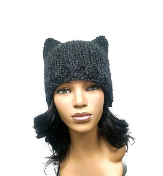 Instant Download Loom Knitting Pattern/ Easy cat hat/ cat ears