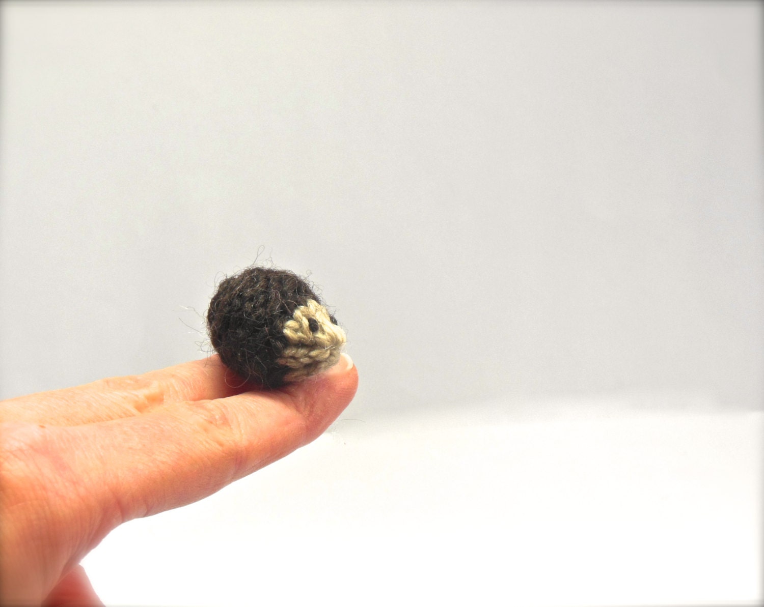 Miniatures Miniature hedgehog Knit hedgehog tiny knit