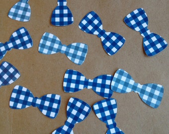 100 paper bow tie cut outs