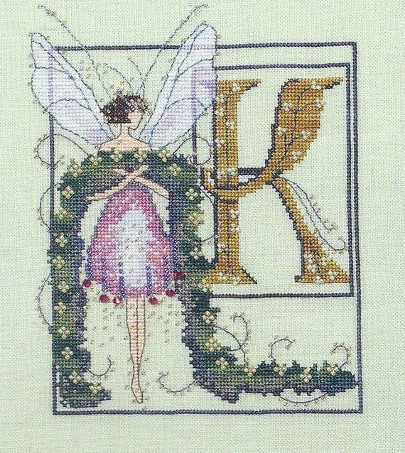 Letters From Nora Corbett K - Cross Stitch Chart