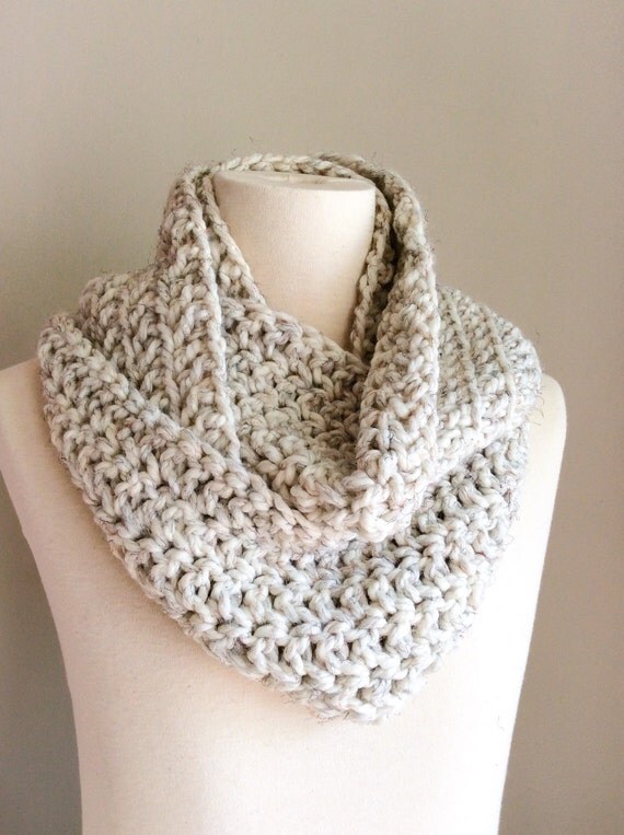 Made to Order Classic Loop Scarf Wheat Adult by PeapodandMe