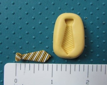 NECK TIE MOLD silicone mold for food cake pops balls fondant or polymer clay mold for cold porcelain metal clay