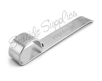ImpressArt Bracelet Bending Bar, Impress Art Bracelet Maker, Bends Metal Strips for Easy Bracelets! Use with Aluminum, Pewter, Brass, etc!