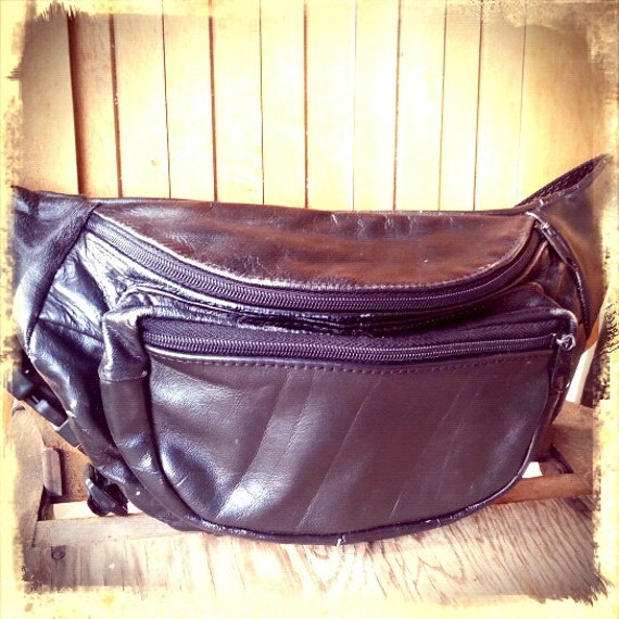 BELLY /// Leather Fanny Pack