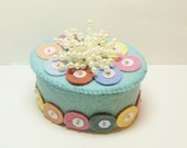 Pastel Oval Gift Box Made for the Queen