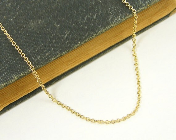 18in chain on neck