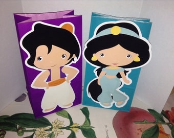 Little Kids Dressed as Prince and Princess Party Goody Bags