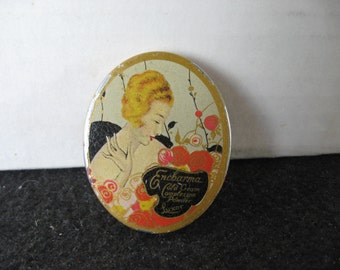 Vintage~LUXOR ENCHARMA~Complexion Powder Tin