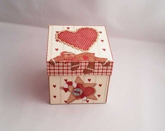 DIY Printable Hot Chocolate Envelope Gingerbread Theme