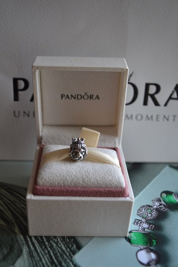 charm pandora leone con corona charm pandora leone con corona