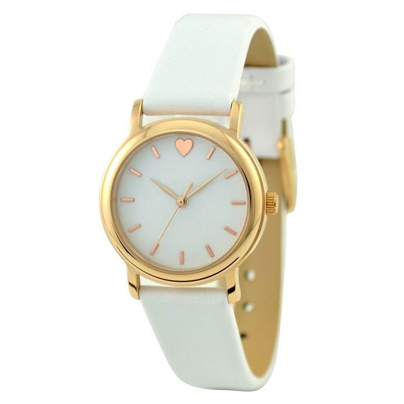 rose gold digital watch women's