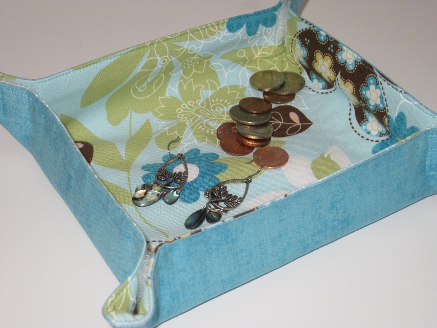 Folding Cotton Travel Tray Bedside Organizer