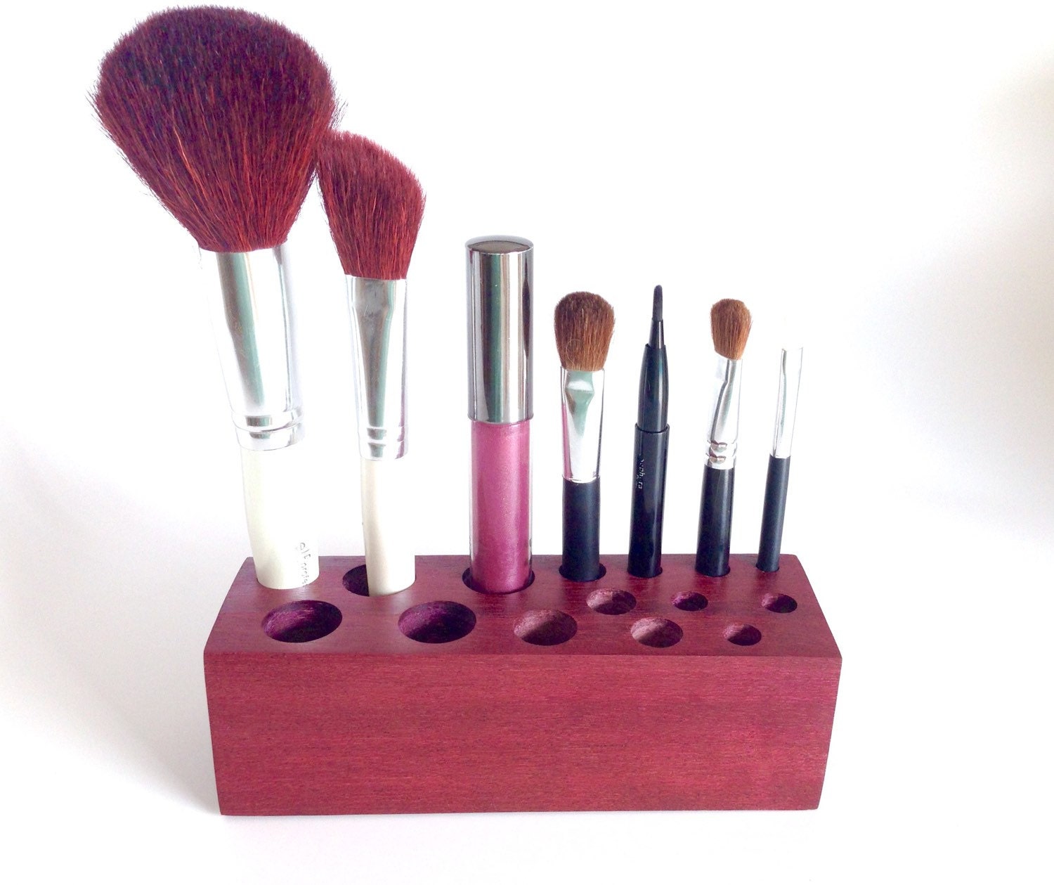 Make Up Brush Organizer Cosmetic Storage Pretty Violet