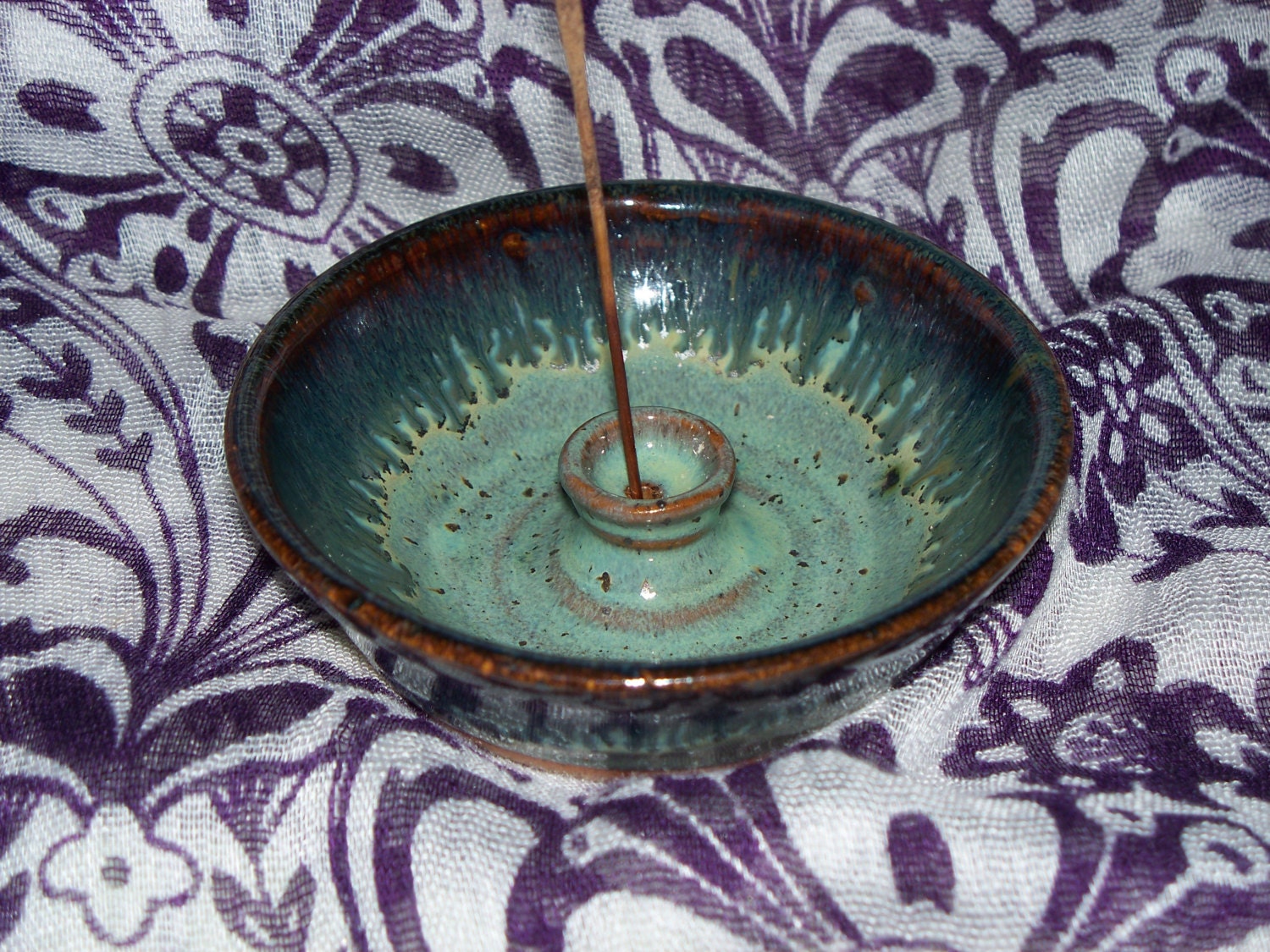 Blue Incense Burner