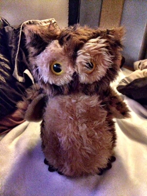 extra large owl stuffed animal