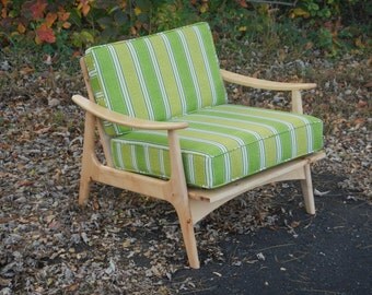 Midcentury Modern, Accent Chair, Furniture, Lounge, Chair, Danish, Modern, Easy Chair, Wood, Retro, Living Room, Home Décor, Décor, Beech