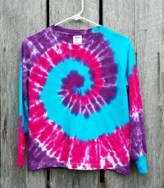 tie dye long shirts