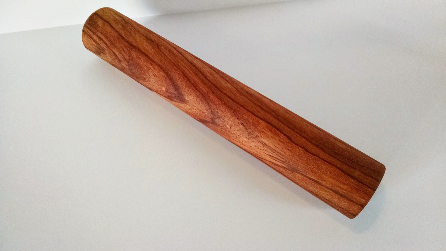 Small tortilla rolling pin Red Zebra wood by SelectWoodcraft
