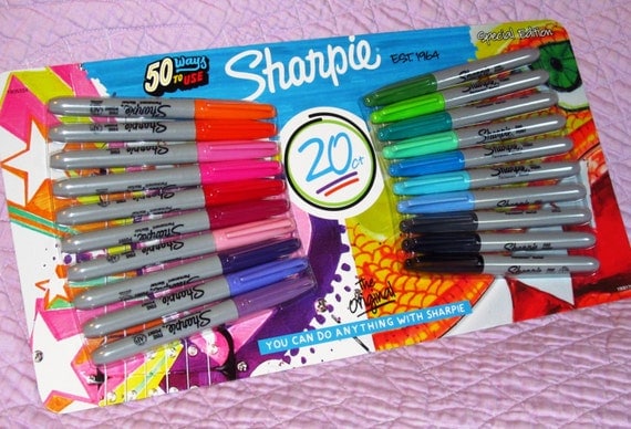 Sharpie BIG 20 Count Special LIMITED EDITION by ThingsBySpring