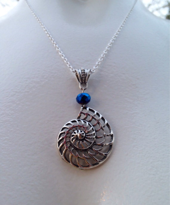 Nautilus Shell Necklace nautilus sea shell necklace by ohmygood