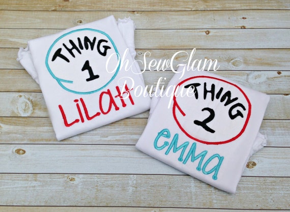 thing one and thing two shirts walmart