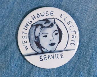Rosie the Riveter Pin, Rosie Button