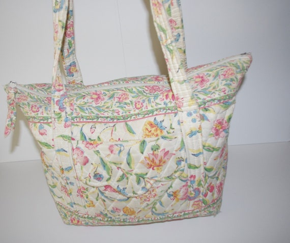 VERA BRADLEY Large Handbag Tote Yellow by StetsonCollectibles