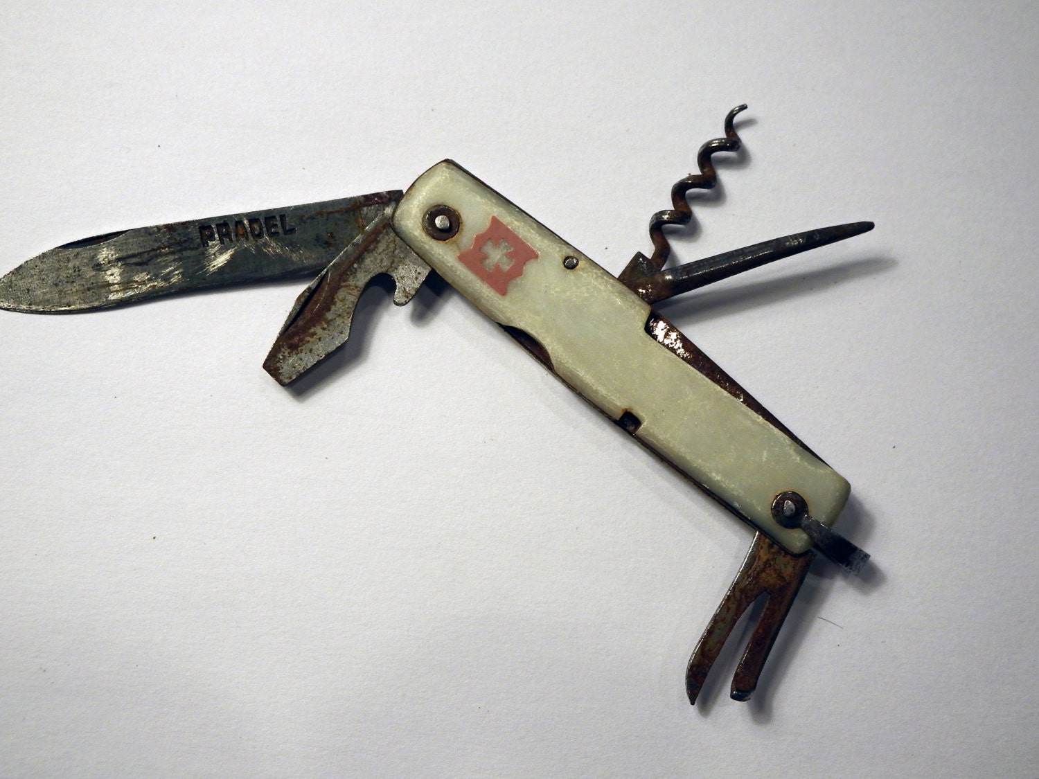 Antique Swiss Army Knife - Army Military