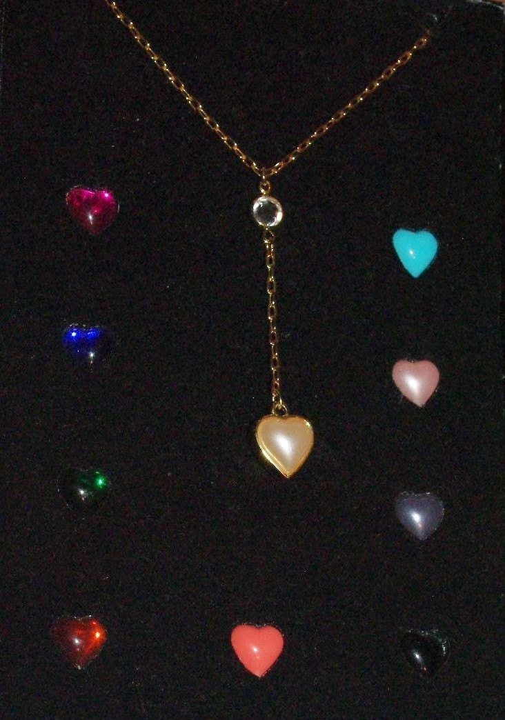 Joan Rivers Interchangeable Heart Necklace