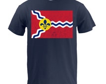 Popular items for st louis flag on Etsy