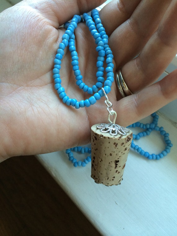 Cork necklace butter beer cork necklace luna necklace