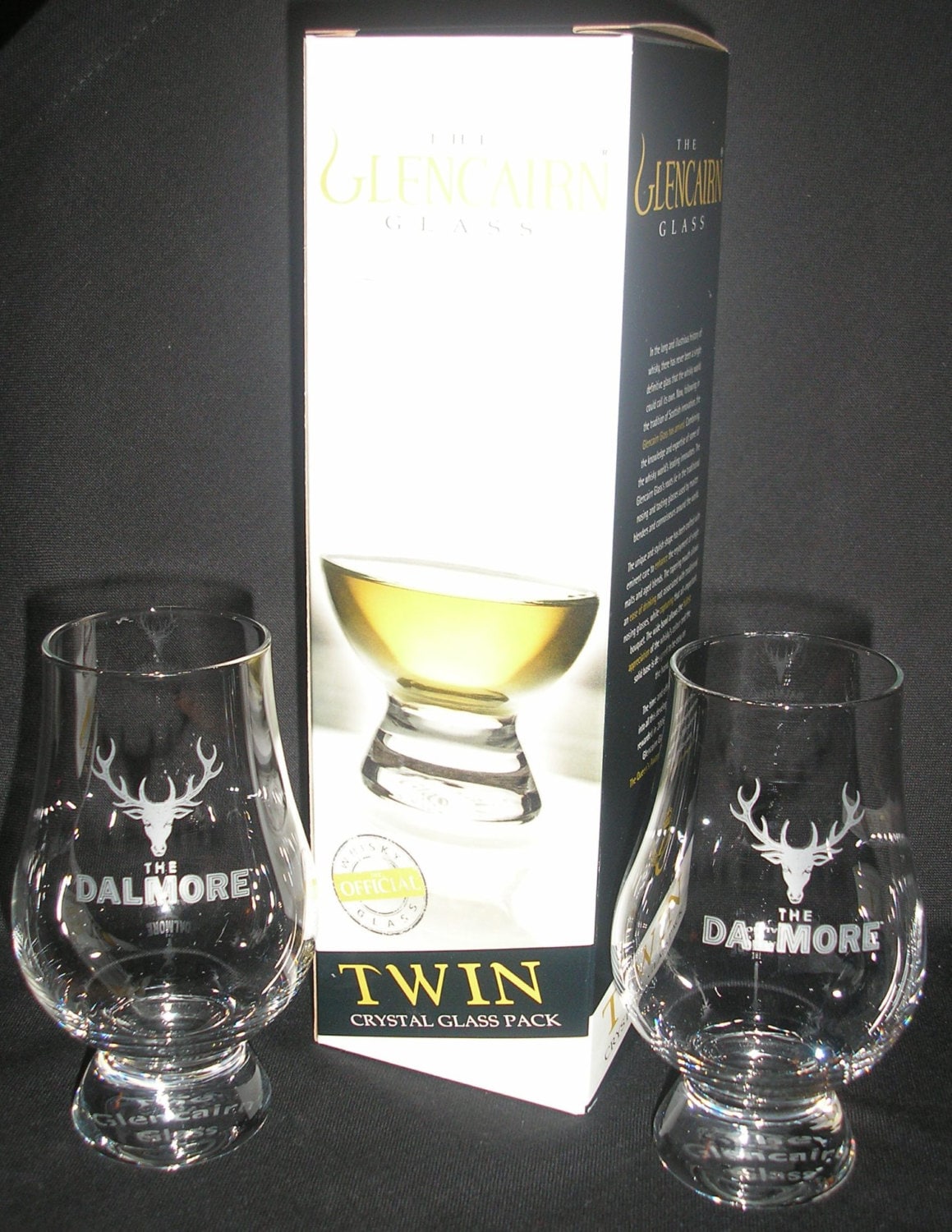 Dalmore Twin Pack Glencairn Scotch Malt Whisky Glasses