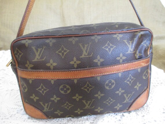 Awesome vintage authentic LOUIS VUITTON Trocadero 25 brown