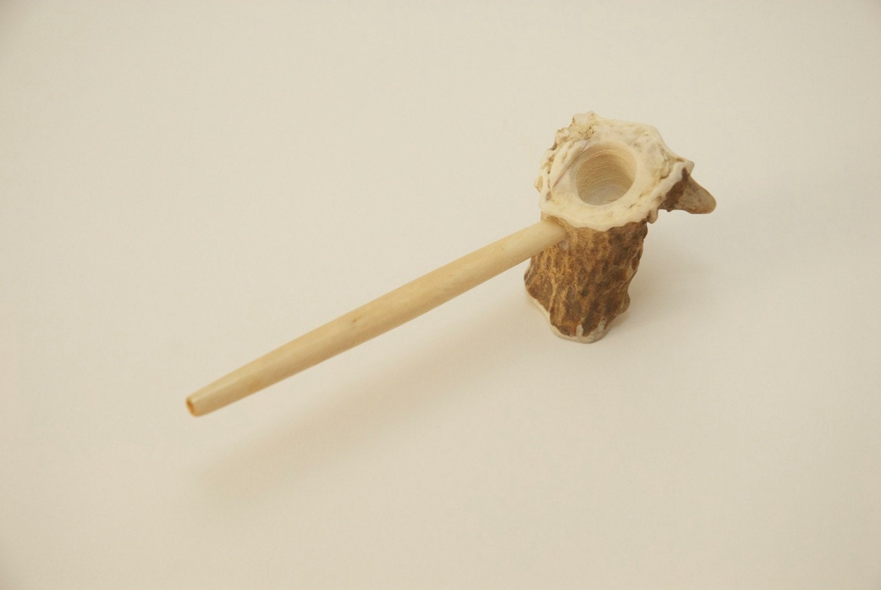 Antler Pipe smoking pipe