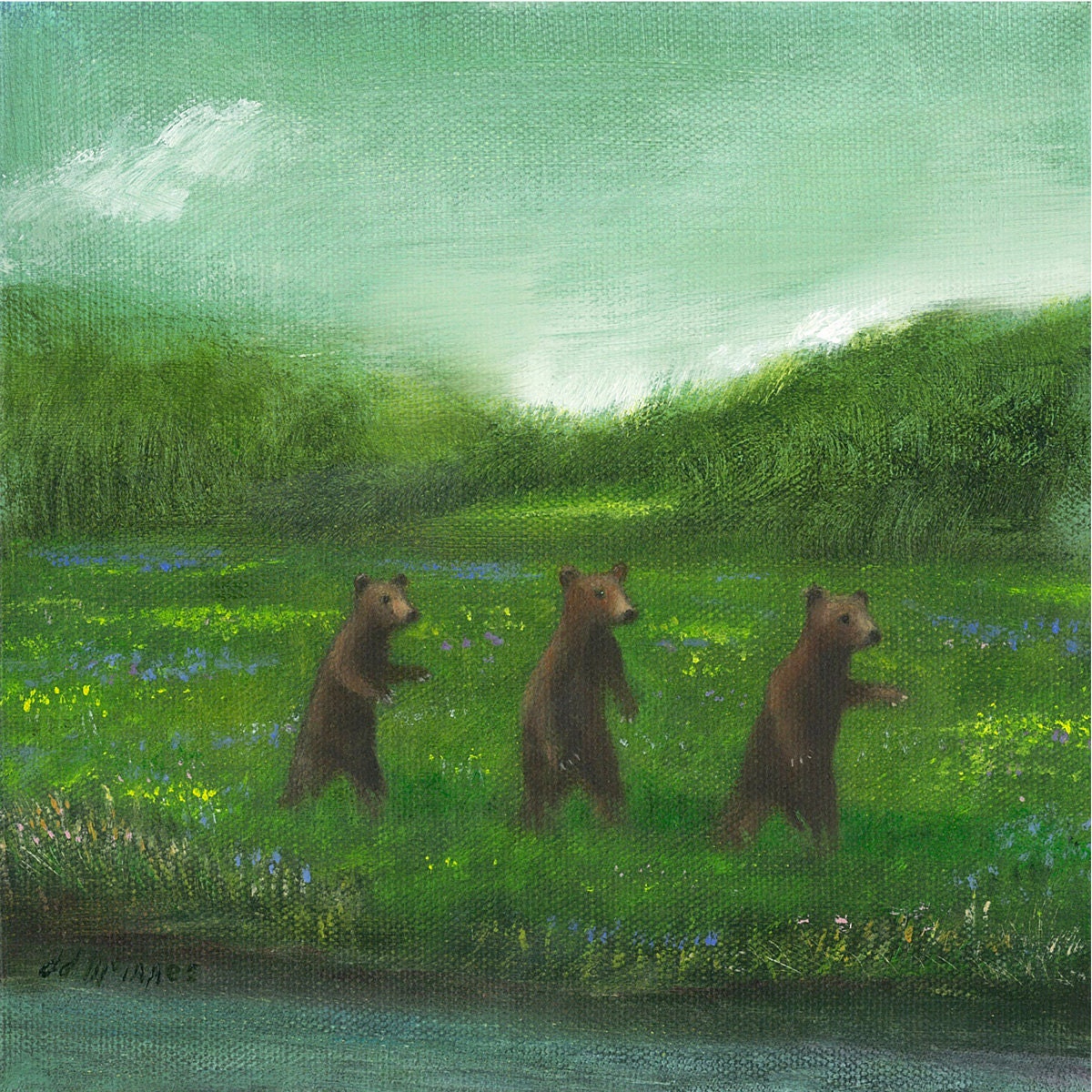 Fine Art Print of an Original Animal Painting