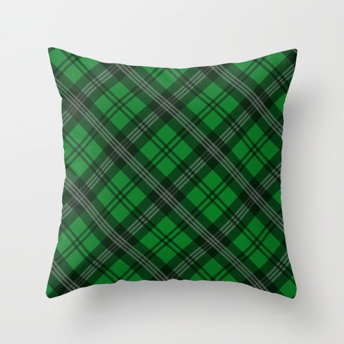 Red Plaid Pillow Cover Red Pillow Cover Red Throw Pillow