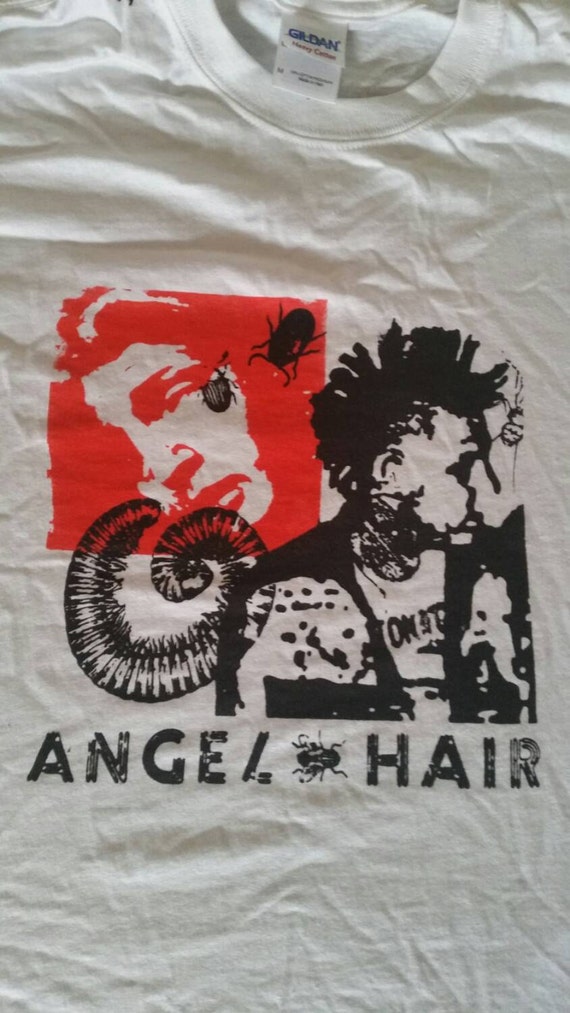 ANGEL HAIR t-shirt hardcore screamo band
