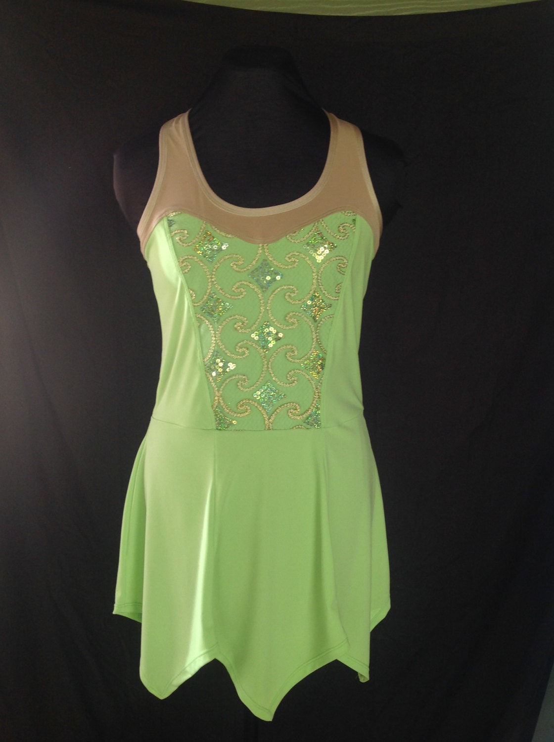 green fairy gown