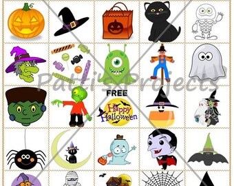 Halloween Bingo Game Digital Download