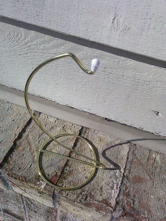 Single Ornament Display Stand by TheBeadedHutch on Etsy