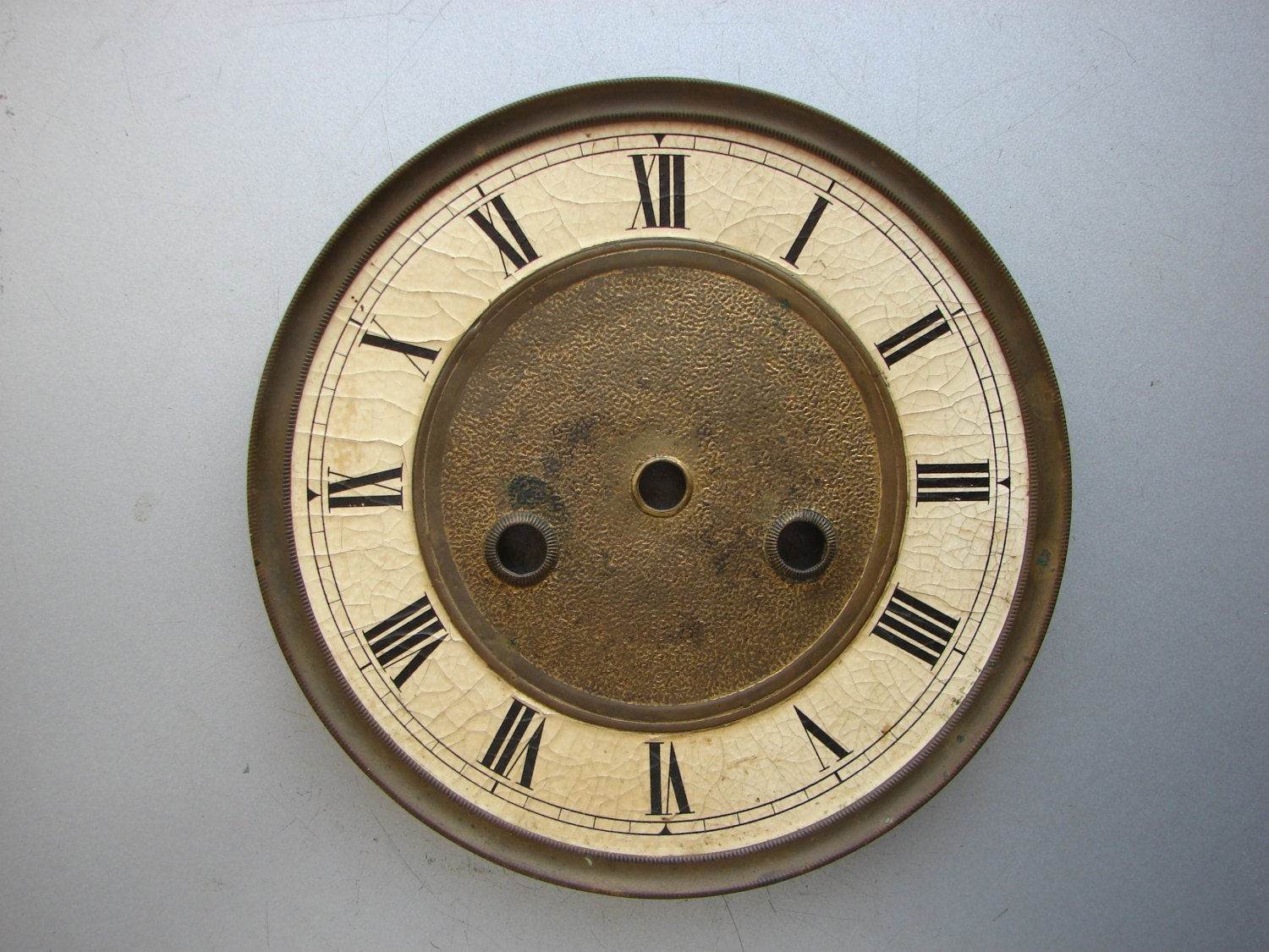 Antique clock parts / Wall clock JUNGHANS Gustav Becker metal