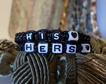 His Hers Bracelets, Lover Bracelets, Couples Bracelets