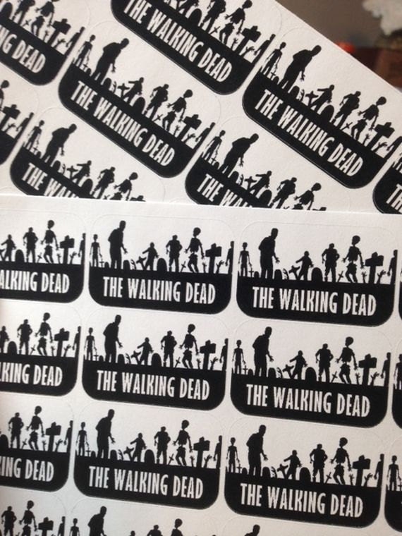 TV Show Stickers The Walking Dead by PlannerPandemonium on Etsy
